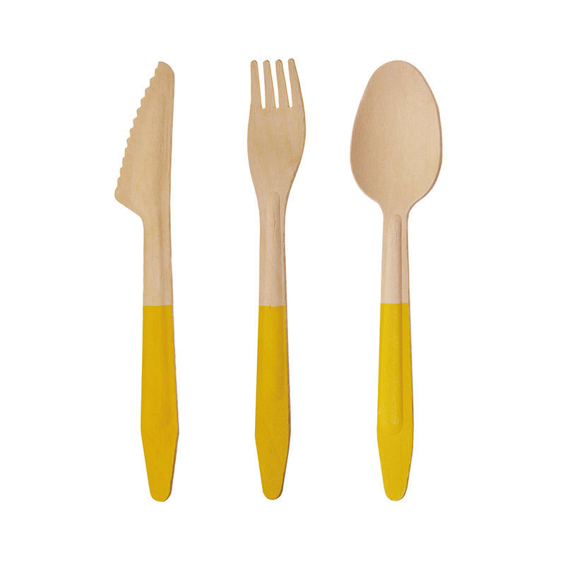 mais recente caso da empresa sobre Tingidura | Série carimbada quente de Logo Compostable Knife, da forquilha e da colher